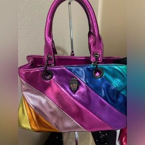 Kurt Geiger Kensington Mini Tote: Elegant Leather Crossbody Bag